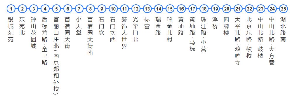 南京52路运行时间