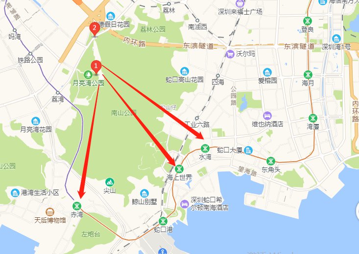 深圳青青世界附近地铁站有哪些