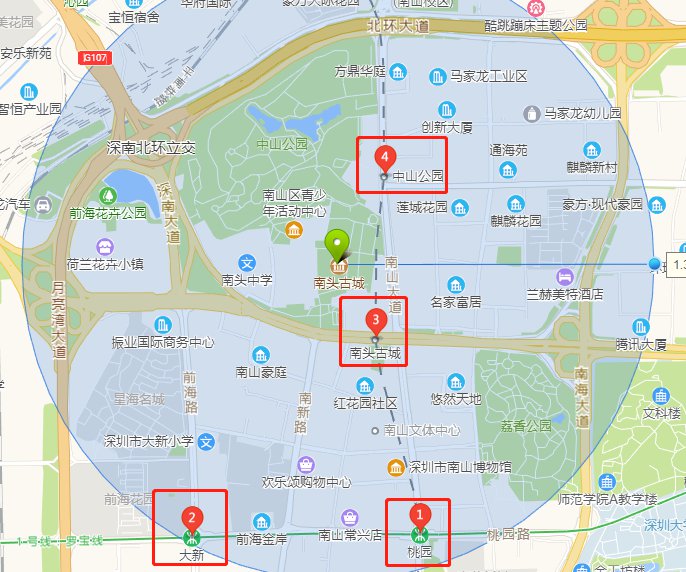深圳南头古城附近地铁站有哪些