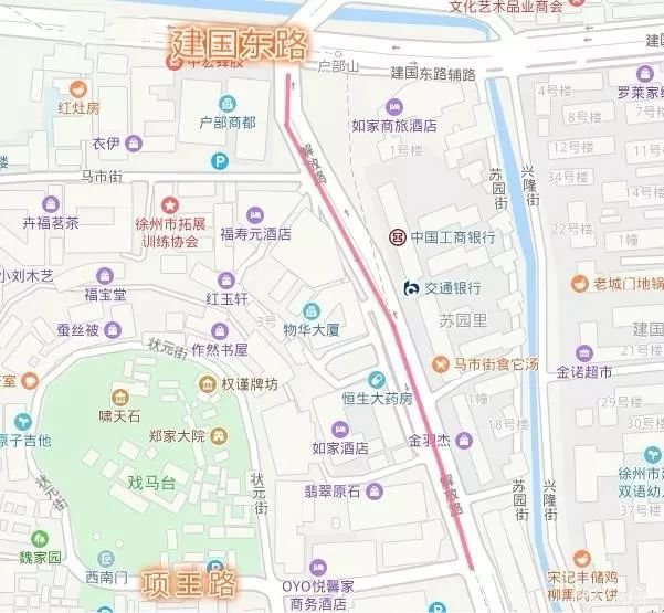 项王路就是戏马台门口那条道路1,每日7:00至21:00,实行机动车单双号