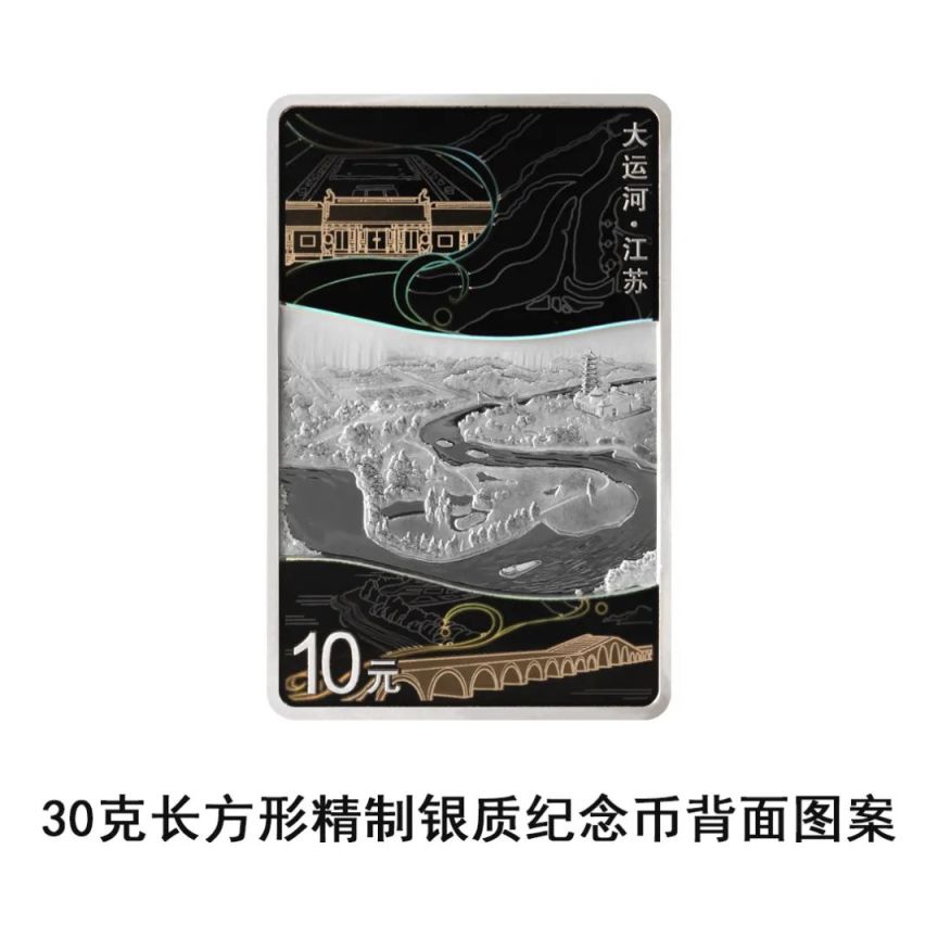 2025中国人民银行发行大运河金银纪念币图案是什么样的？