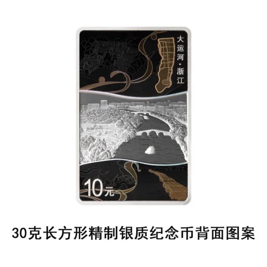 2025中国人民银行发行大运河金银纪念币图案是什么样的？