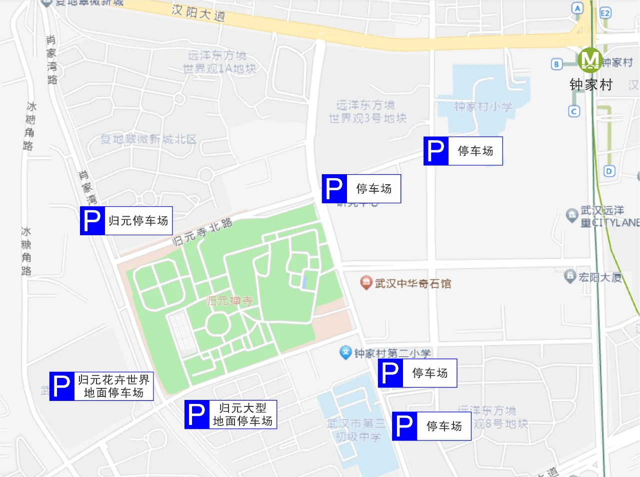 武汉归元寺在哪里怎么坐车去？
