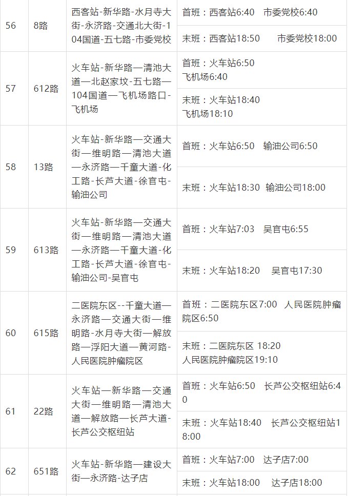 2022沧州公交时间表最新