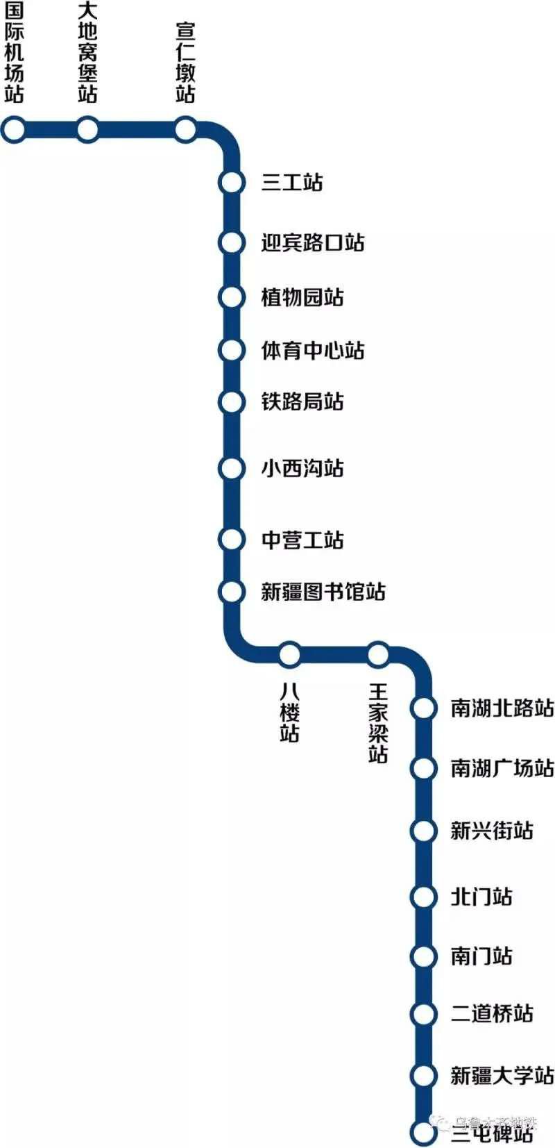 乌鲁木齐地铁1号线运营时间表 乌鲁木齐地铁1号线运营时间表