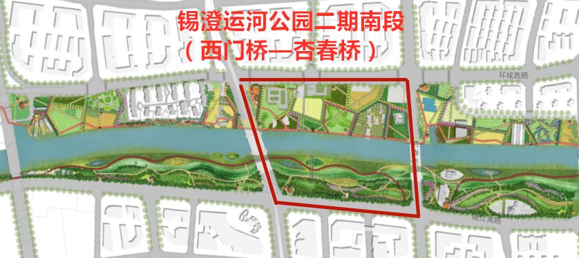 江阴锡澄运河公园样板段西岸正式向市民开放- 无锡本地宝