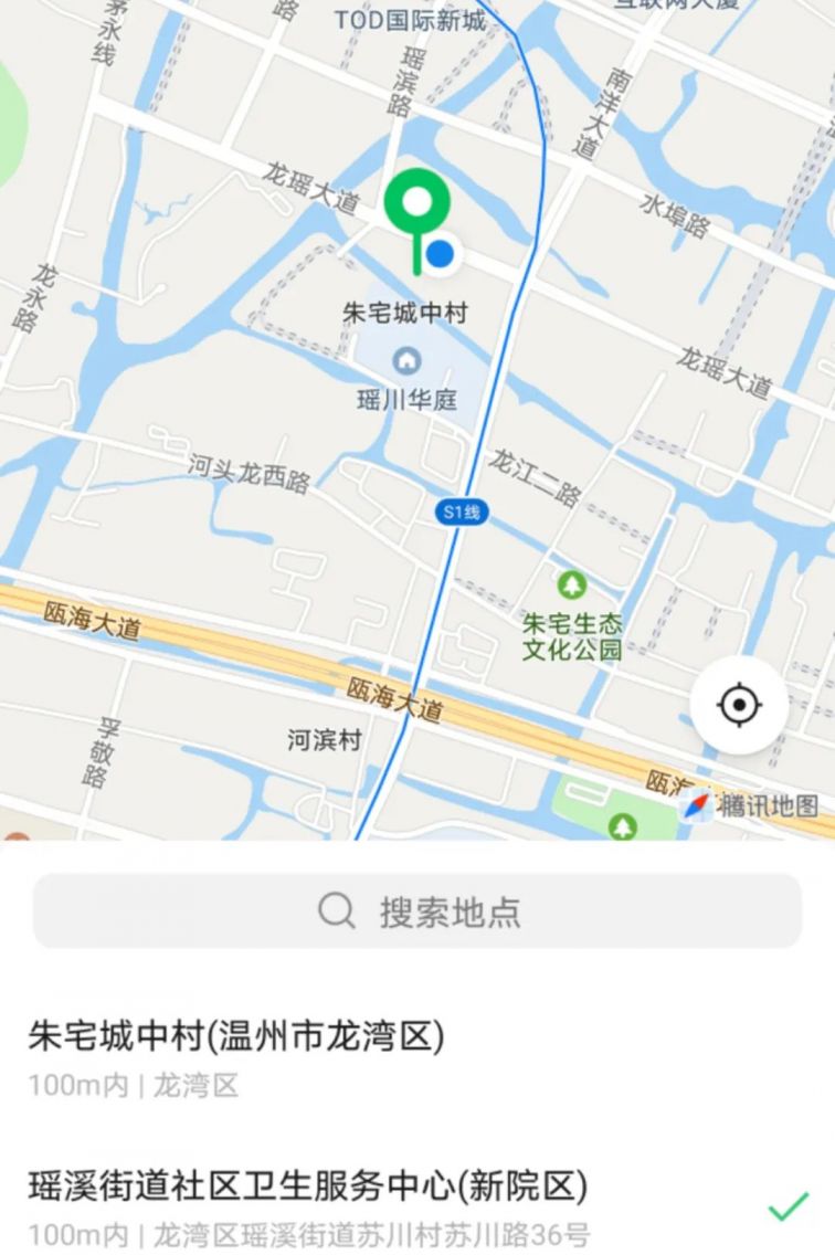 龙湾区瑶溪街道地图图片