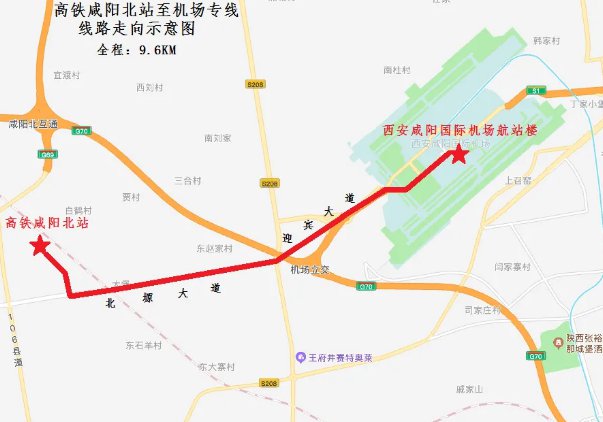 咸阳60路公交车路线图图片