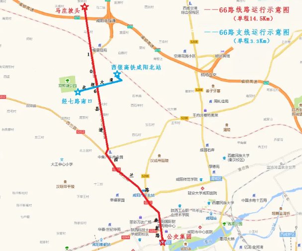 咸阳60路公交车路线图图片