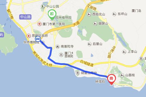 厦门铁路公园平面图图片