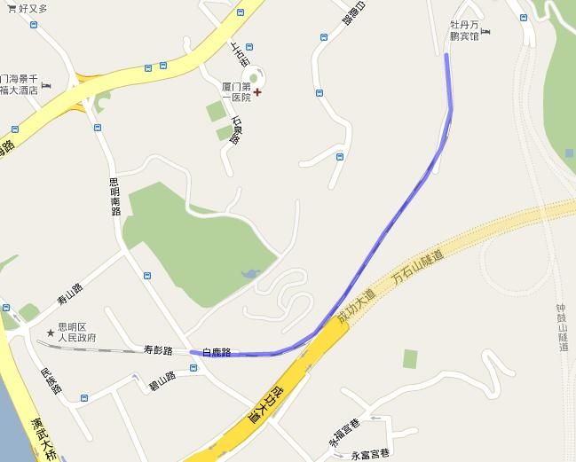 厦门铁路公园平面图图片