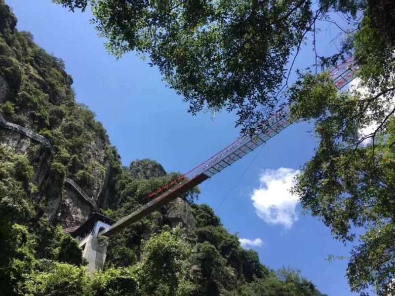 厦门健康步道玻璃栈道图片