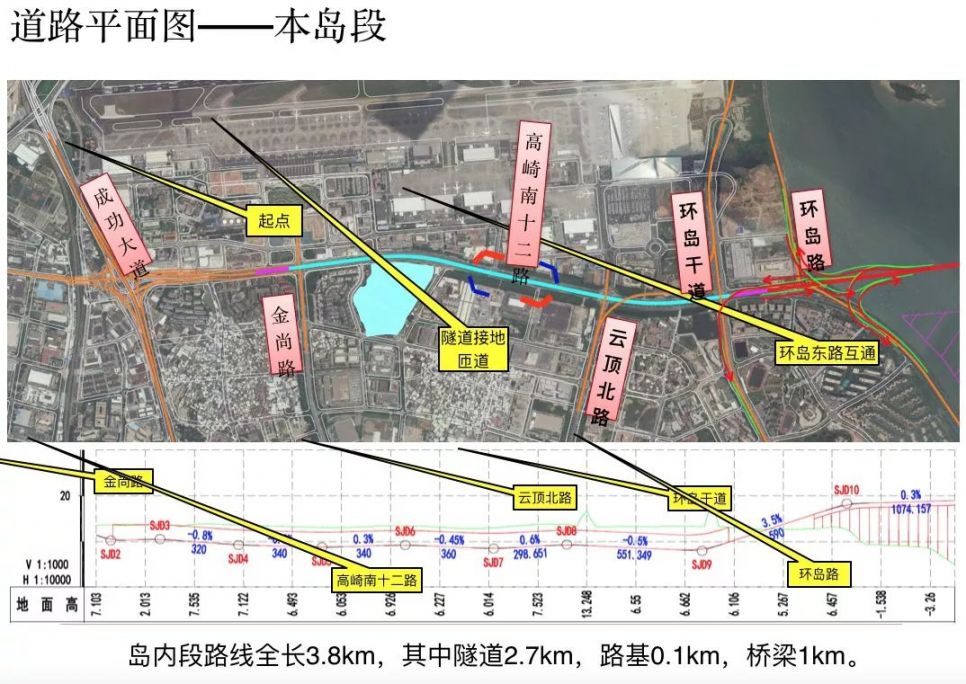 翔安大桥规划图图片