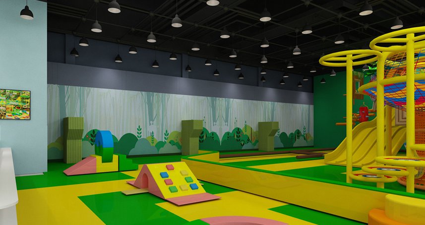 厦门科技馆儿童馆项目丛林探险水上交响曲建筑搭建