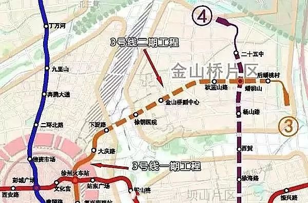 徐州6号线地铁站点图图片