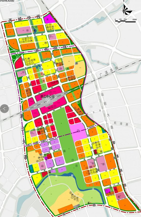 湛江北站规划图