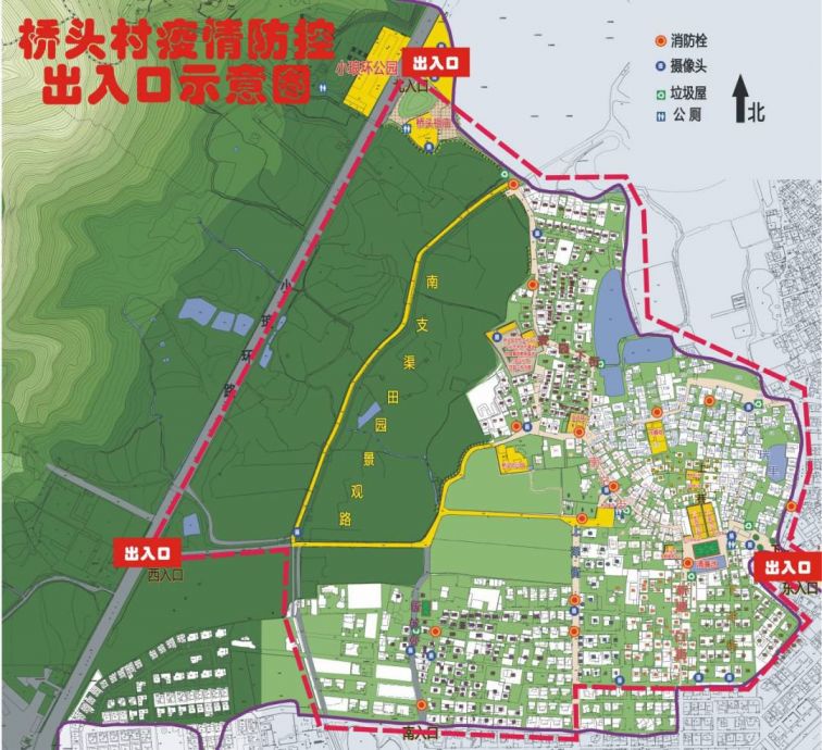 三乡镇村区域地图图片