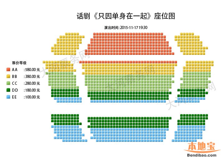 17 19:30演出地点:河南艺术中心演出票价:100元,180元,280元,380元