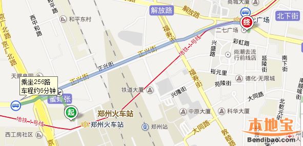 256路线路图图片