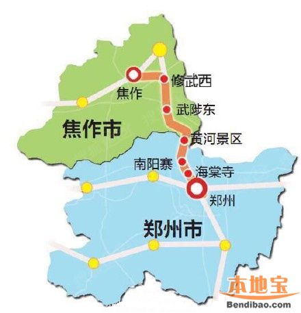 郑太高铁线路图图片