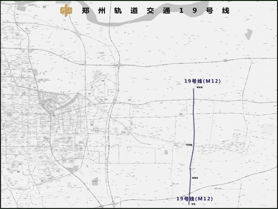 郑州19号线地铁线路图图片
